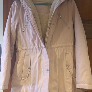 Nautica Light Pink Parka size Medium